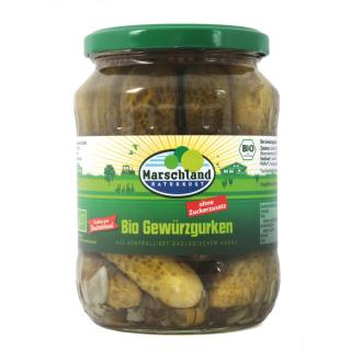 Gewürzgurken ohne Zuckerzusatz, 670g