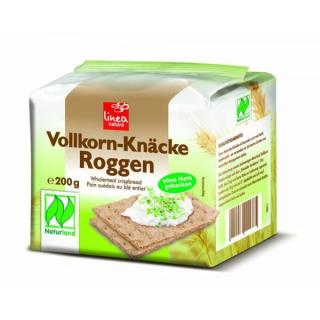 Vollkorn-Knäcke Roggen, 200g