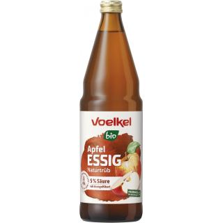 Apfelessig naturtrüb, Voelkel,750 ml + Pfand