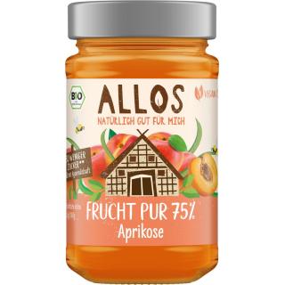 Frucht pur Aprikose, 75% Frucht, 250g