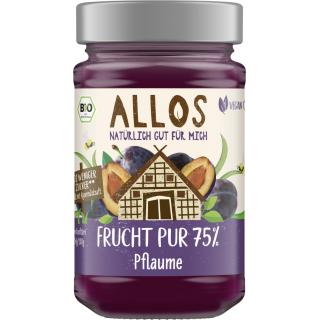 Frucht pur Pflaume, 75% Frucht, 250g