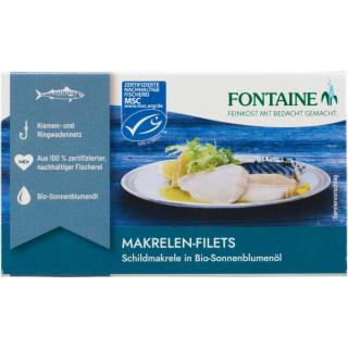 Makrelenfilet ohne Haut+Gräten