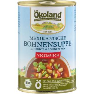 Mexikanische Bohnensuppe, vegetarisch