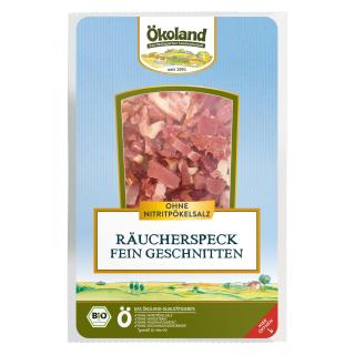 Räucherspeck fein geschnitten, 80g