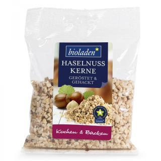 Haselnusskerne geröstet gehackt, 100g