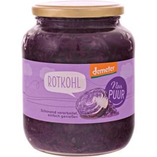 Rotkohl im Glas, Nur Puur, 680g