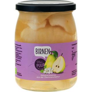 Birnen, halbe Frucht, 550g Glas