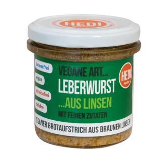 Vegane Leberwurst mit feinen Zutaten