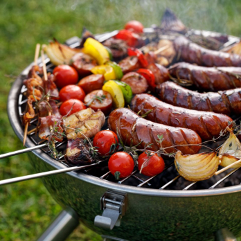 Zeit zum Grillen, groß