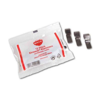Einweck® Klammern, 12 Stück