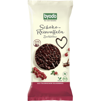 Schoko Reiswaffeln Zartbitter, glutenfrei