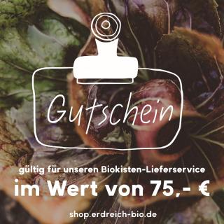 Gutschein 75€