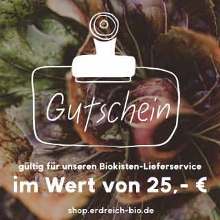 Gutschein 25€