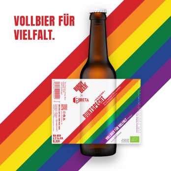 Birdy Bier "Buntspecht" - Bio Vollbier für Vielfalt (Helles)
