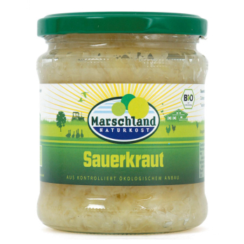 Sauerkraut im Glas, 350g, Marschland