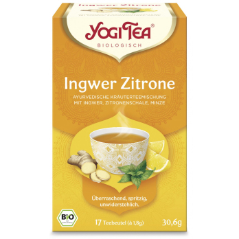 Yogi Tea Ingwer-Zitrone-Tee, 17 Beutel