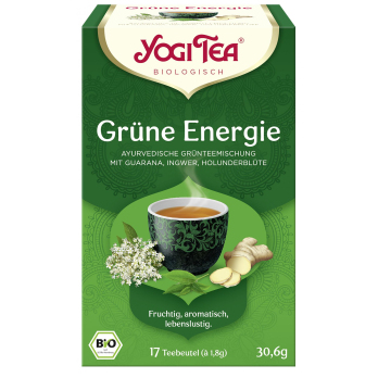 Yogi Tea Grüne Energie, 17 Beutel