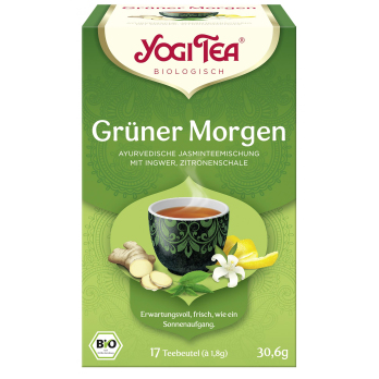 Yogi Tea Grüner Morgen, 17 Beutel