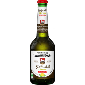 Lammsbräu Dunkel Zitrone, alkoholfrei