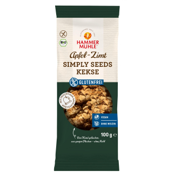 Simply Seeds Kekse Apfel Zimt