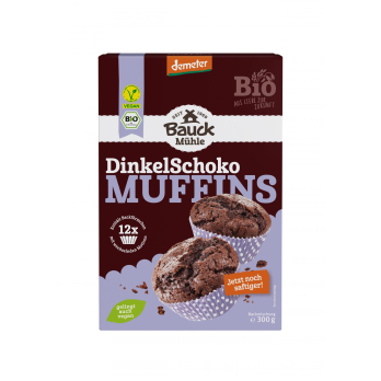 Backmisch Dinkel Muffins Schoko, 300 g