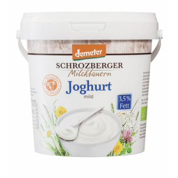 Joghurt Vollmilch 3,5%, 1kg, Eimer