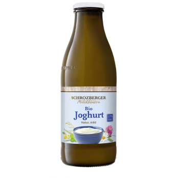 Joghurt 3,5%, 1 Liter, Flasche