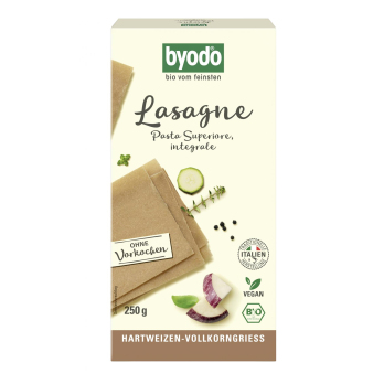 Vollkorn Lasagne Platten, 250g