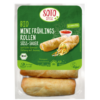 Mini-Frühlingsrollen Süß-Sauer
