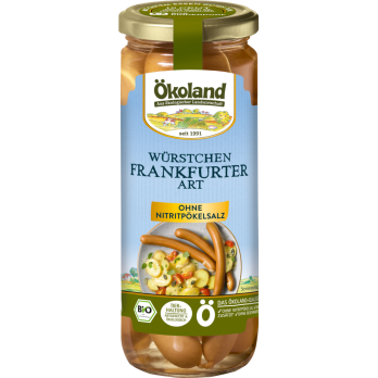 Würstchen Frankfurter im Glas, 250g