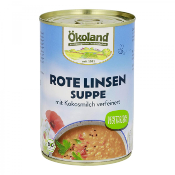 Rote Linsensuppe 400ml, vegetarisch