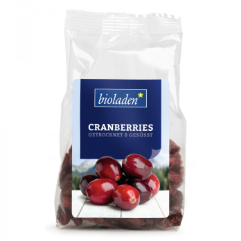 Cranberries gesüßt, 100g