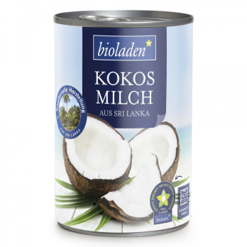 Kokosmilch bioladen, 400 ml