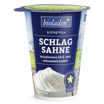 Becher-Sahne 30%, 200g