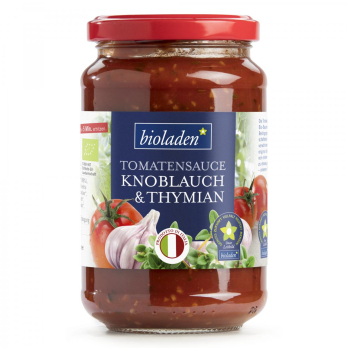 Tomatensauce Knobl. Thymian, 340g