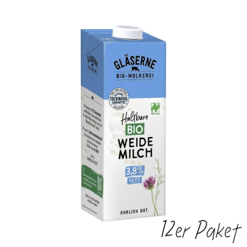 12er Paket H-Weidemilch 3,8%