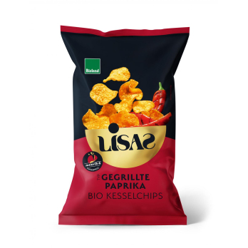 Gegrillte Paprika Kesselchips